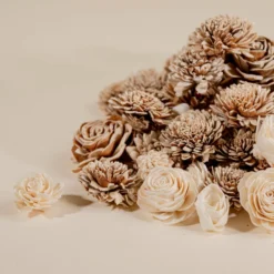 400 Random Assorted Wood Flowers 7 400 Random Assorted Wood Flowers -plant sale shop 400 random assorted wood flowers 466727