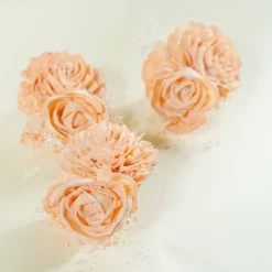 Bashful Beauty Boutonniere (Set Of 3)