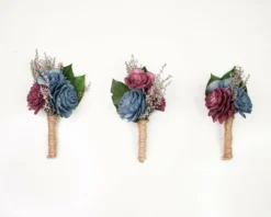 Bejeweled Boutonniere (Set Of 3) -plant sale shop bejeweled boutonniere craft kit set of 3 691820