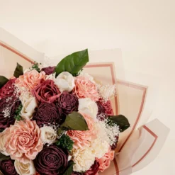 Blushing Beauty Finished Bouquet - Small 18 Blushing Beauty Finished Bouquet - Small -plant sale shop blushing beauty finished bouquet large 187640