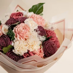 Blushing Beauty Finished Bouquet - Medium