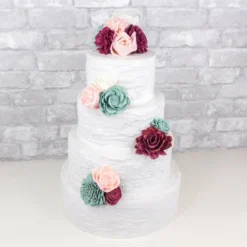 Cake Flowers Raw Assortment (50 Flowers)