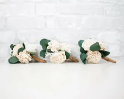 Loretta Boutonniere (Set Of 3)