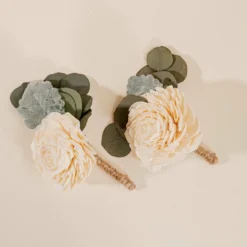 Loretta Father's Boutonniere (Set Of 2)