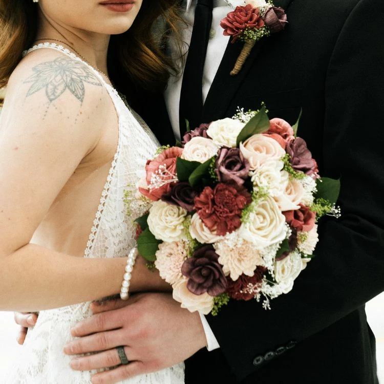 Love Story Bridal Bouquet 2 Love Story Bridal Bouquet - Image 2