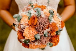 Luminous Bridal Bouquet