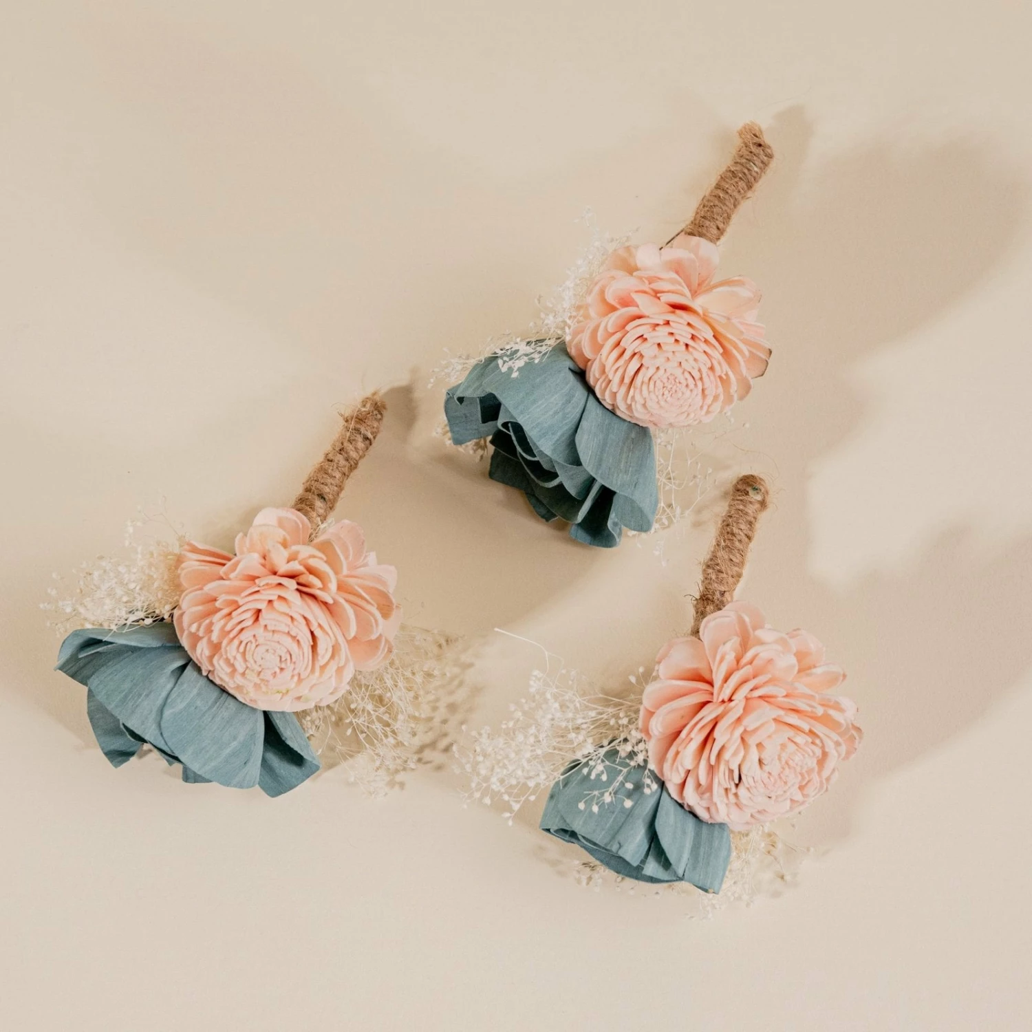 So Sweet Boutonniere (Set Of 3) 1 So Sweet Boutonniere (Set Of 3)