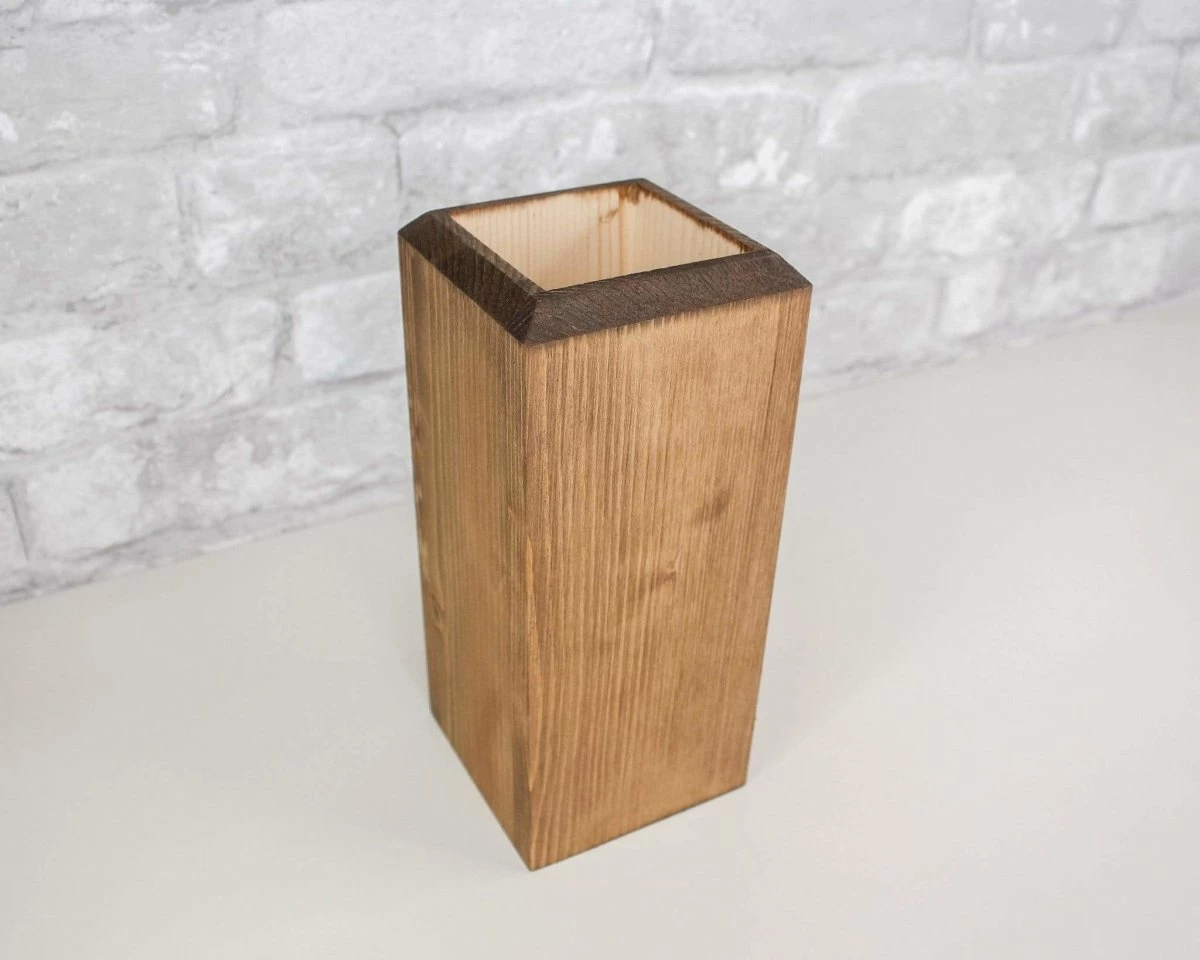 Wood Vases 3 Wood Vases - Image 3